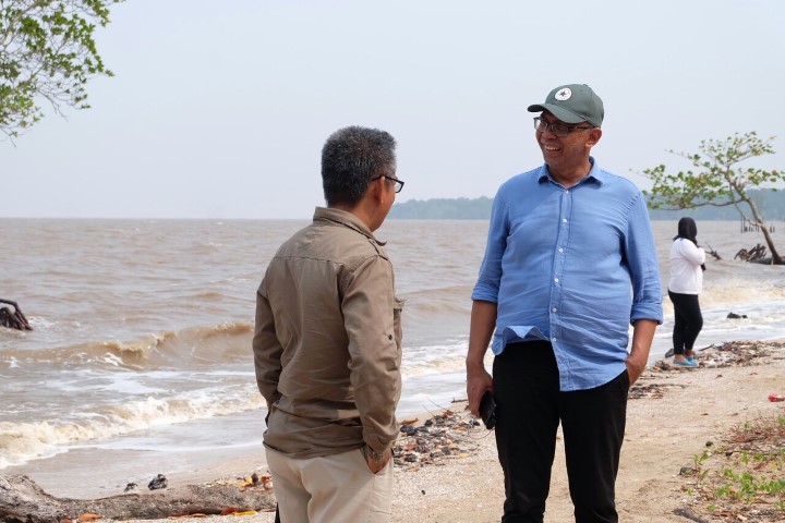 Kunjungi Ekowisata Pantai Solop, Ini Komentar Pjs Bupati Inhil 