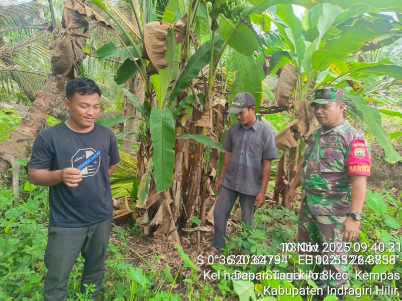 Koramil 03/Tpl Intensifkan Patroli Tapal Batas, Cegah Karhutla di Wilayah Kempas