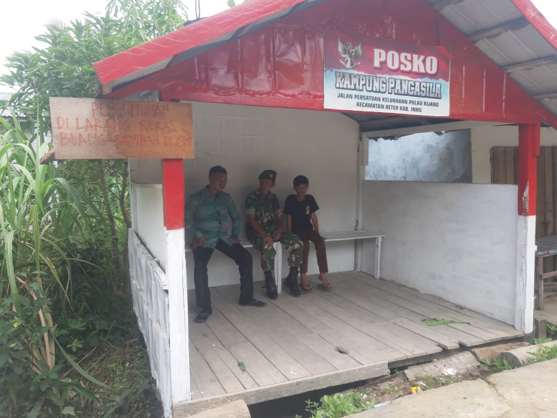 Jalin Hubungan Yang Harmonis Melalui Komsos Koramil 07/Reteh