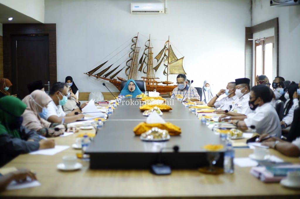 Rapat Lanjutan FKS Inhil Digelar, Evaluasi dan Himpun Laporan dari Camat Sekabupaten