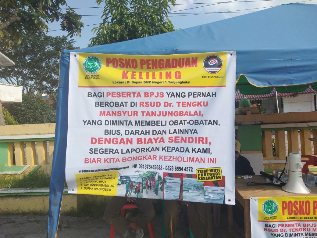 Posko Pengaduan Bagi Peserta BPJS Terus Didatangi Masyarakat Tanjungbalai