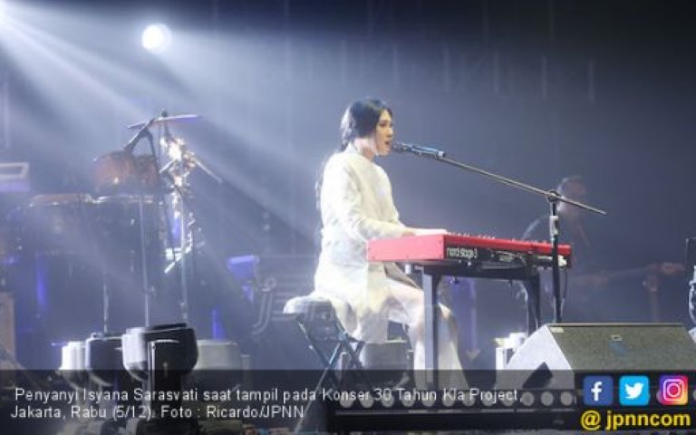 Isyana Bikin penonton Konser Karunia Semesta Merinding