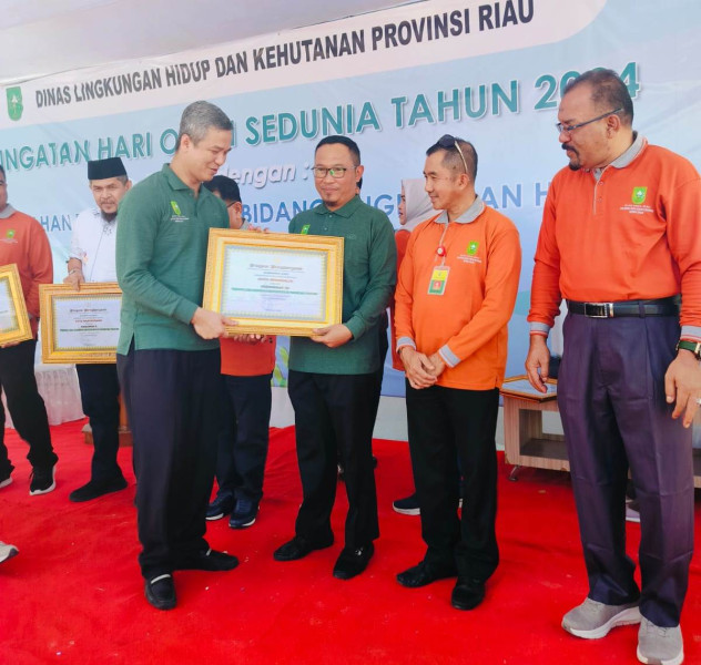 Kabupaten Bengkalis Boyong Sejumlah Penghargaan Bidang Lingkungan dari Pemprov Riau