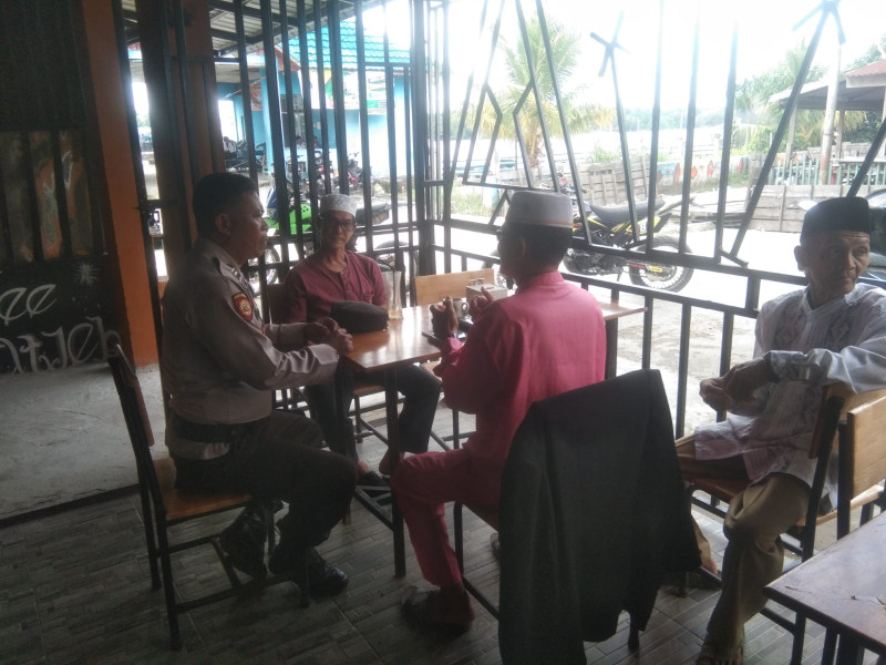 Cooling System Polsek Gaung Gandeng dan Sambang Tokoh Agama dan Masyarakat Kecamatan Gaung