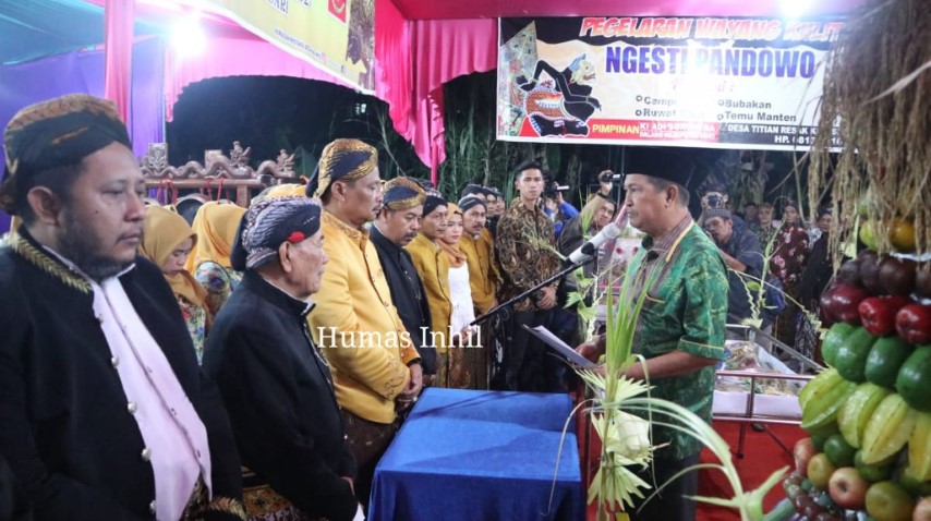 Wakil Bupati Syamsuddin Uti hadiri Kirab Budaya dan Pengukuhan Pengurus PAMAJI 2019-2027