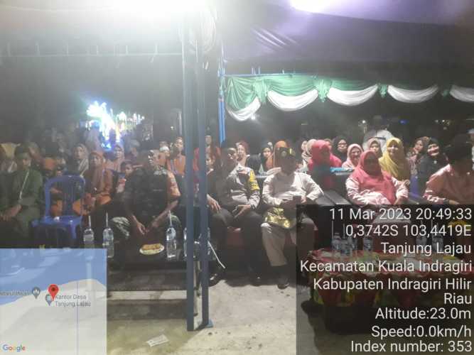 Babinsa Koramil 04/Kuindra Hadiri Penutupan MTQ