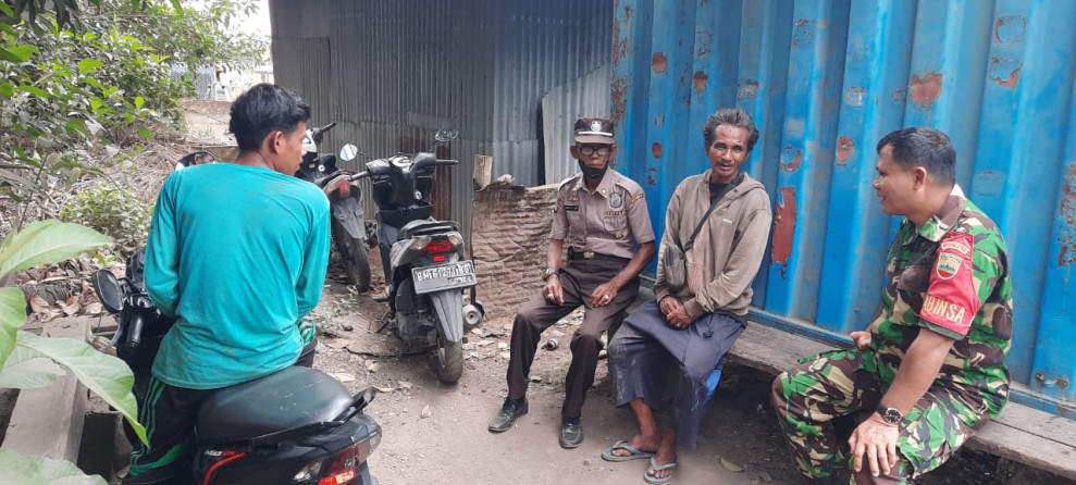 Koramil 07/Reteh Serma Damrianto Rutin Turun ke Wilayah Guna Jaga Kedekatan Dengan Masyarakat