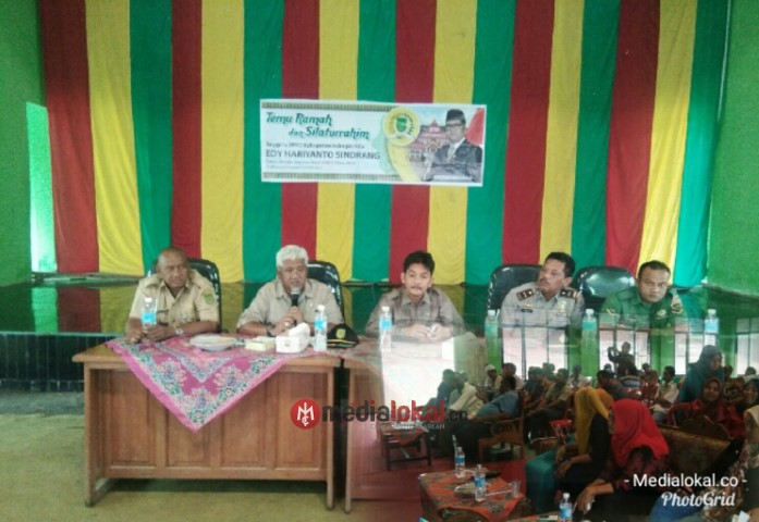 Reses di Kuala Enok, Edy Harianto Sindrang  'Banjir' Aspirasi Masyarakat
