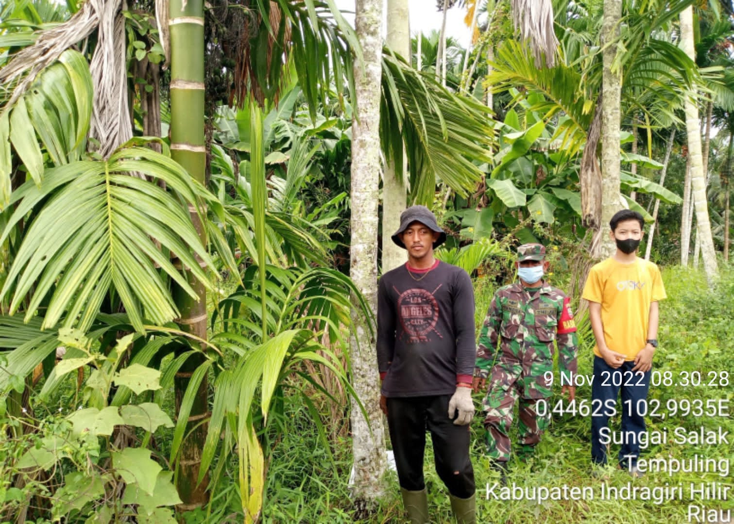 Babinsa Koramil 03/Tpl RutinLaksanakan Patroli Karhutla Diwilayah