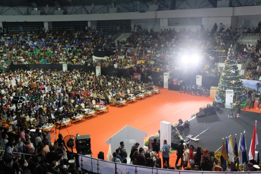 Natal Agung Oikumene Riau 2025 Jadi Momentum Seruan Menjaga Lingkungan