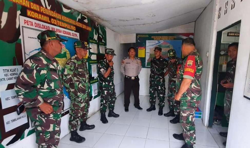 Pimpin Briefing, Begini Instruksi Danramil 03/Tempuling