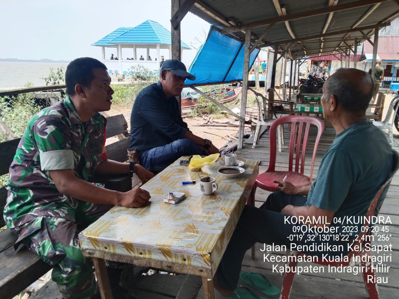 Ciptakan Masyarakat Untuk Saling Bertoleransi, Babinsa Koramil 04/Kuindra Terus Jalankan Nilai-nilai Pancasila Di Wilayah
