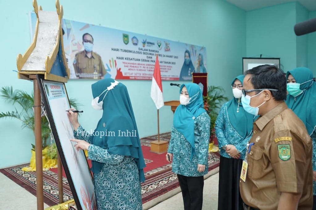 Hari TBC Sedunia, PKK Inhil Bersama Dinkes Gelar Sosialisasi