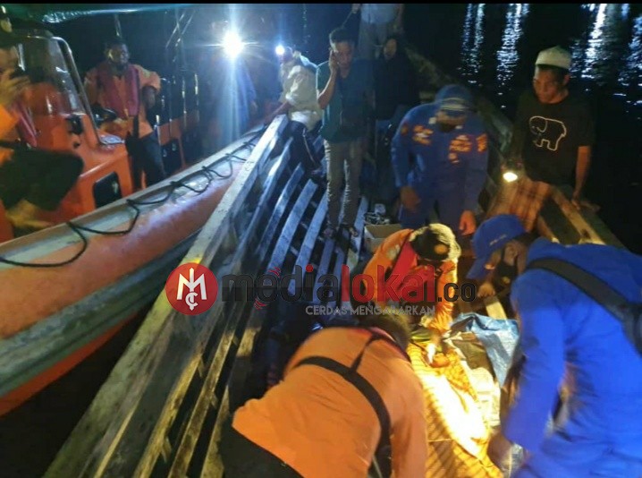 Sampan Tenggelam, Nenek 60 Tahun di Pelangiran Ditemukan Meninggal Dunia