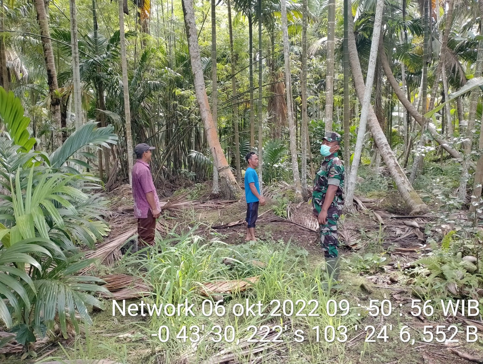 Rawan Karlahut dan Sosialisasi Oleh Babinsa Koramil 07/Reteh