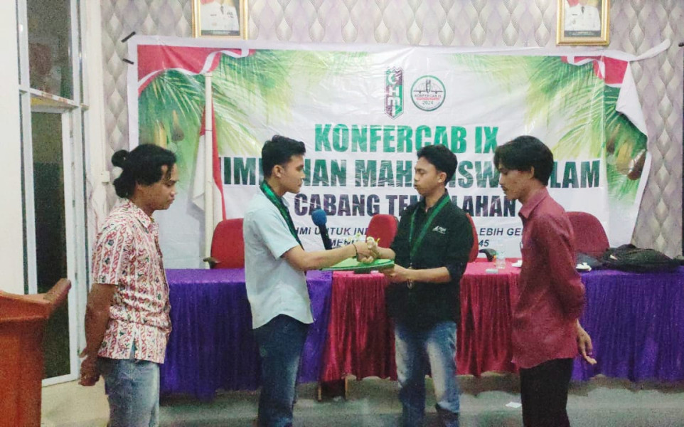 Gelar Konfercab, HMI Cabang Tembilahan Lantik Muhammad Yusuf Sebagai Ketua Umum 2024-2025