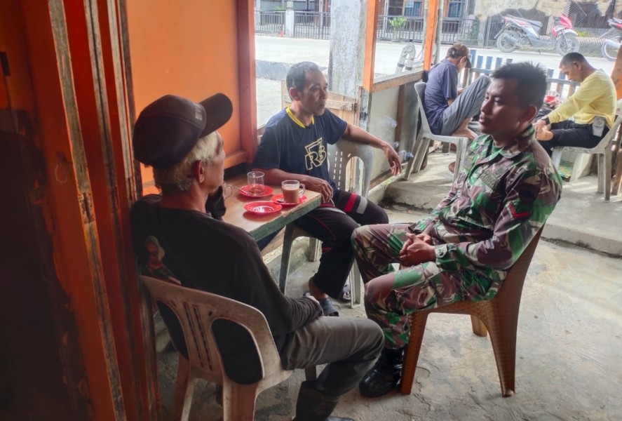 Kopda Irawan Laksanakan Pengawasan SDM di Kecamatan Sungai Batang