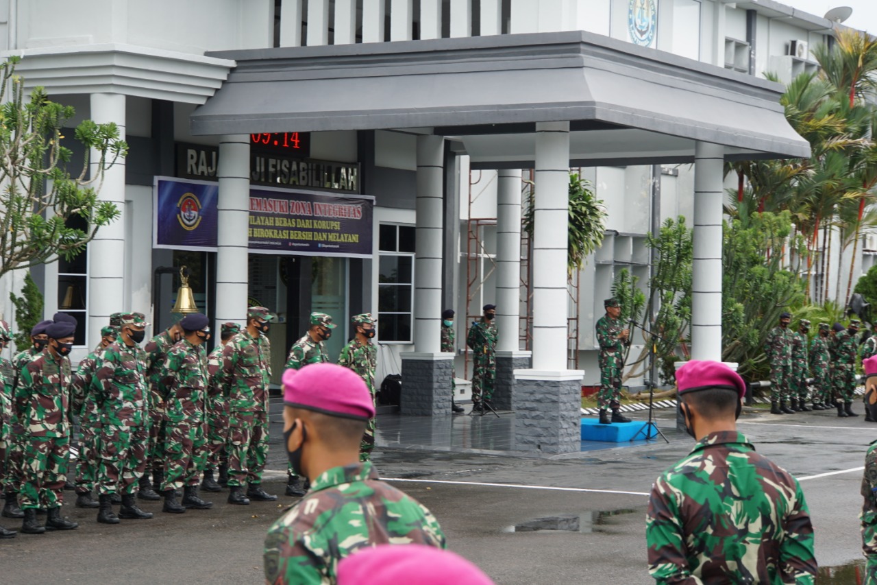 Aspers Kasal Beri Pengarahan Prajurit dan PNS TNI AL se-Pulau Bintan