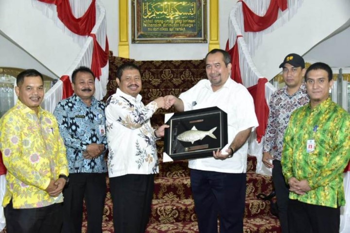 Darmawel Umar Kunjungan Koordinasi Ke Pemkab Bengkalis