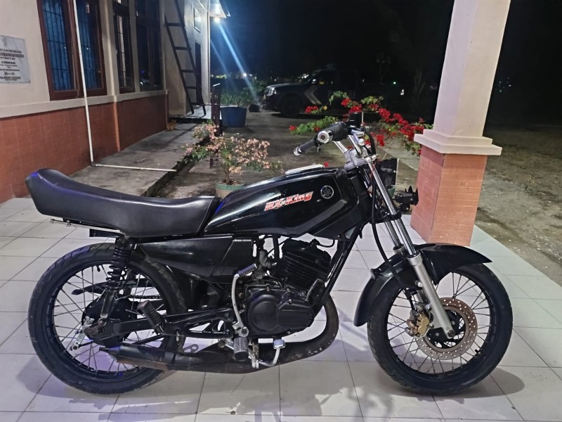 Polres Inhil Amankan Pelaku Pencurian Sepeda Motor dengan Barang Bukti