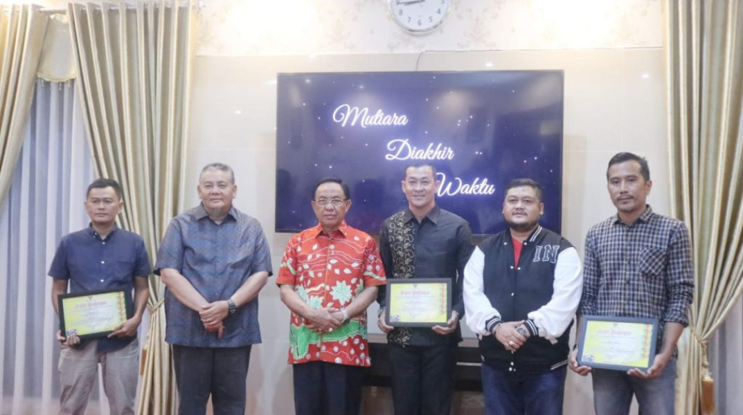 Bupati Inhil Launching Film Karya Anak Inhil