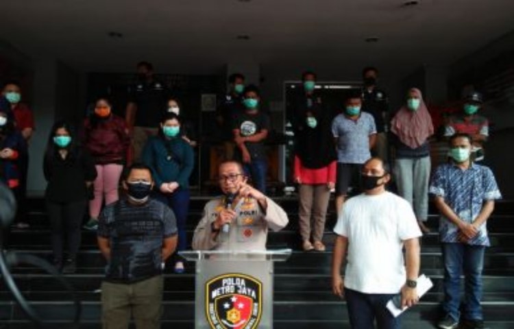 Tak Hiraukan PSBB ala Presiden, 18 Muda- Mudi Digiring Polisi