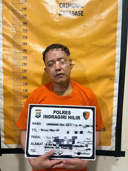 Polres Inhil Ungkap Kasus Narkotika, Amankan Seorang Pengedar dengan Barang Bukti 6,19 Gram Sabu