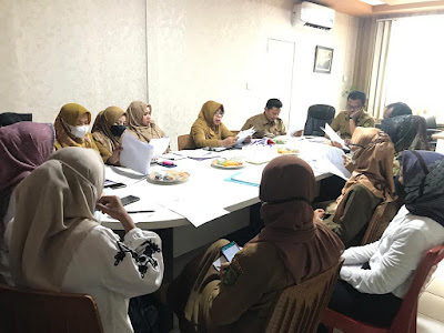 DP2KBP3A Inhil Gelar Evaluasi Pendampingan dan Pelayanan Kasus Kekerasan