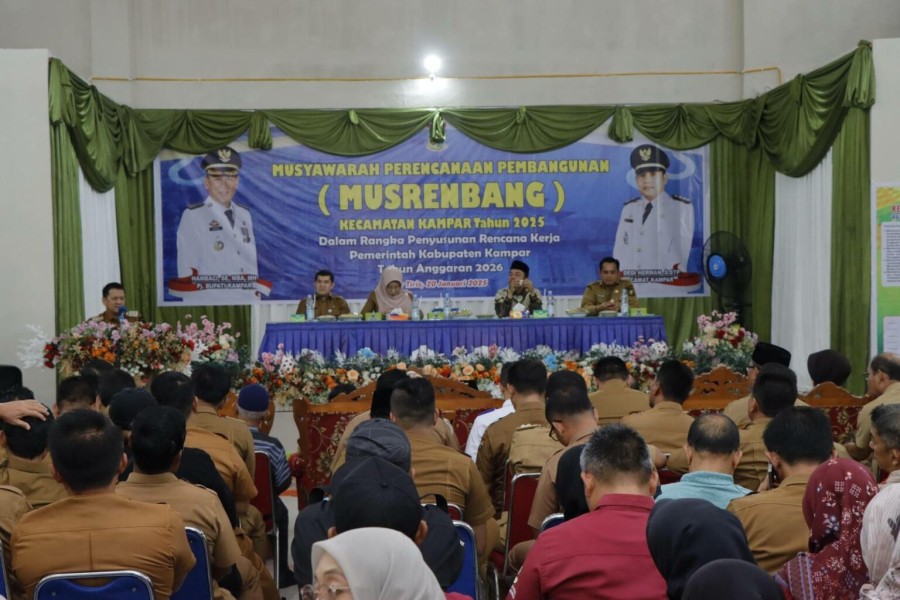 Wakil Ketua DPRD Kampar Zulfan Azmi Hadiri Musrenbangcam Wakil Ketua DPRD Kampar Zulfan Azmi Hadiri Musrenbangcam