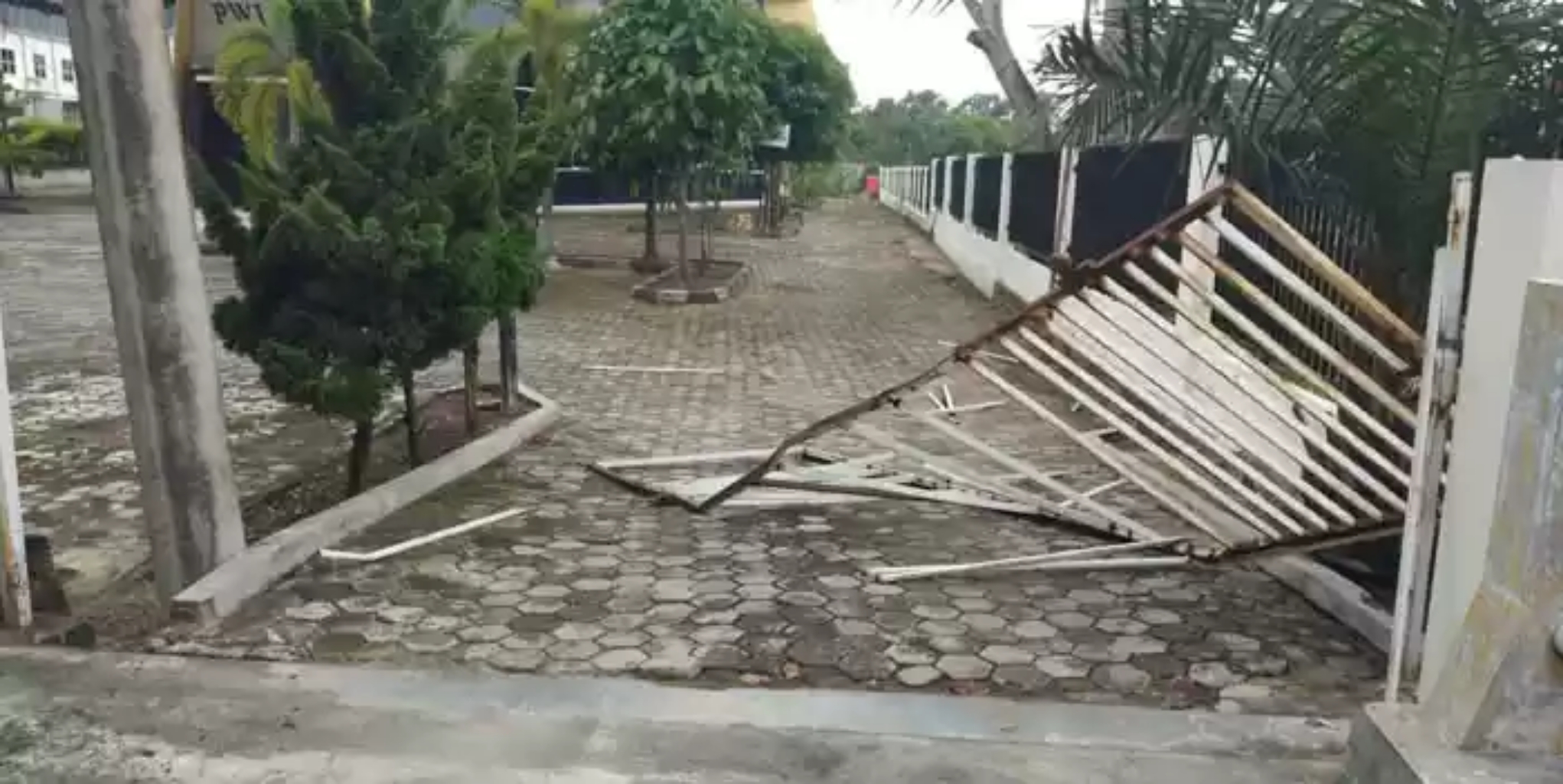 Kantor PWI Riau Diserang Sekelompok OTK