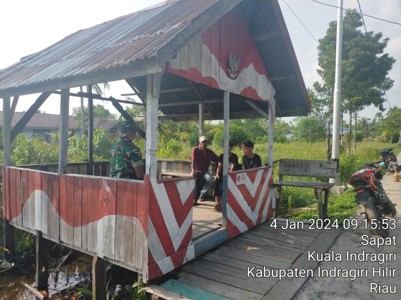 Babinsa Koramil 04/Kuindra Harapkan Cerminan Baik Kepada Masyarakat Agar Saling Bertoleransi