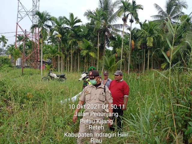Bersama-sama, Babinsa Koramil 07/Reteh dan Satgas Terkait Lakukan Patroli Karhutla