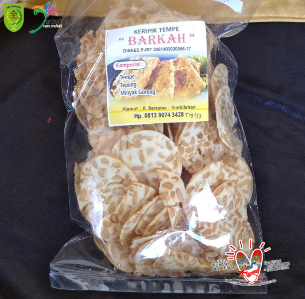 Kamu Harus Cobain Keripik Tempe yang Renyah dan Gurih Produk Olahan UMKM di Tembilahan