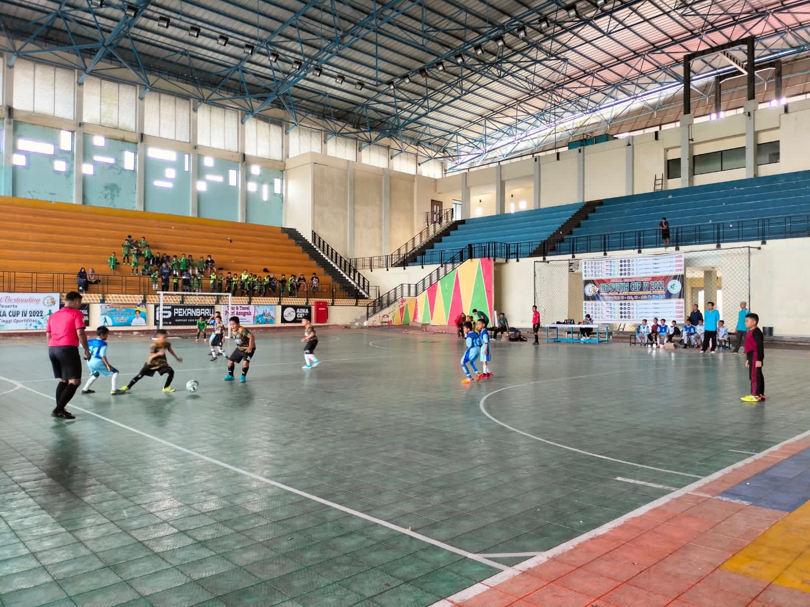 16 Tim Terbaik Futsal U14 di Inhil Ikuti Turnamen Indovizka Cup IV 2022