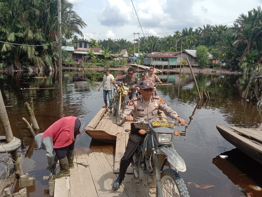 Jalin Sinergi dan Silaturahmi, Kapolsek GAS Lakukan Kunjungan ke Kelurahan Sungai Empat