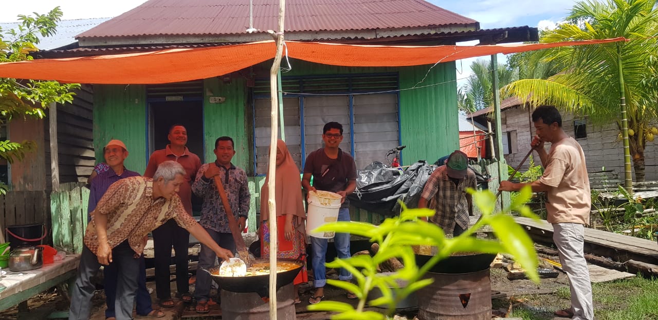 Masyarakat Lorong Janggus Teluk Pinang Masih Lestarikan Tradisi Membuat Bubur asyura 