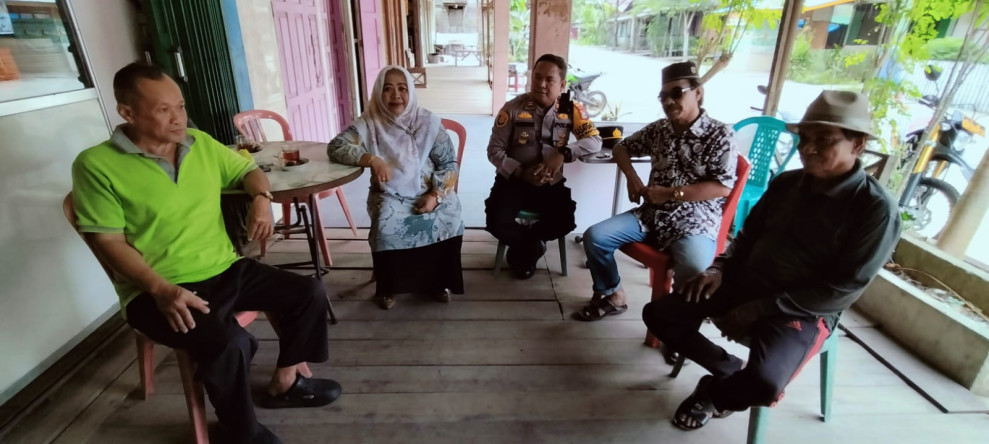 Polsek Gaung Terus Laksanakan Sosialisasi Bersama Masyarakat Wujudkan Pilkada Damai