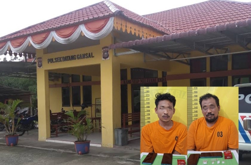 Gara-gara Ini Dua Warga Inhil Digelandang Ke Mapolsek Batang Gansal