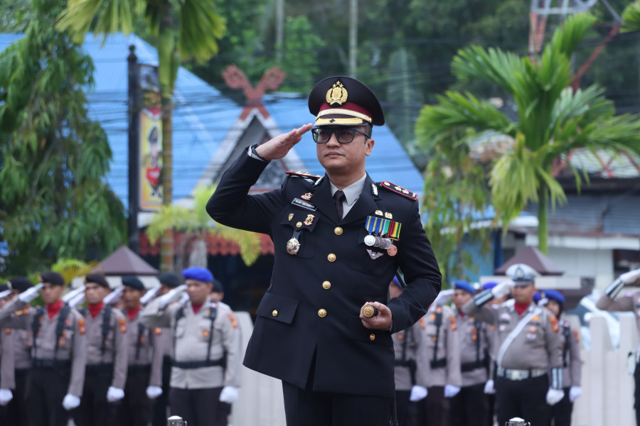 Polres Inhil Gelar Upacara Peringatan Hari Kebangkitan Nasional