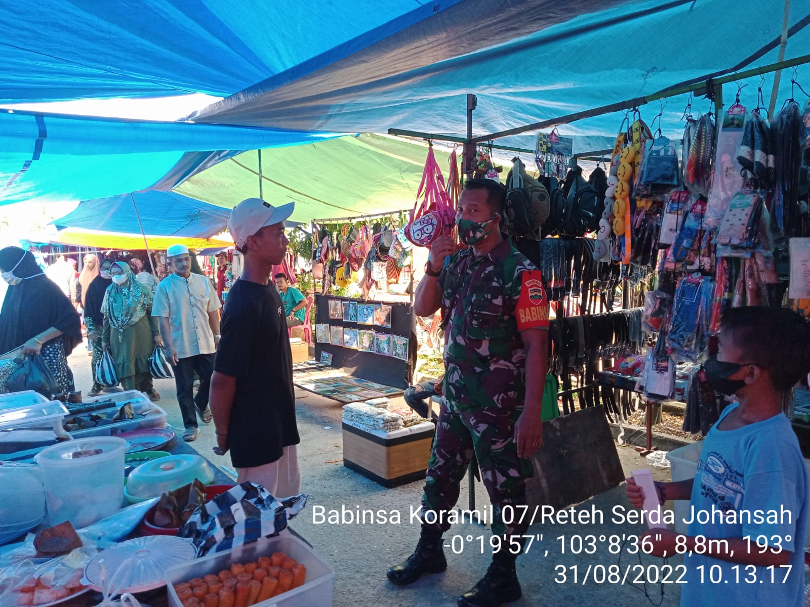 Serda Johansah Tetap Lakukan Komsos Bersama Warga