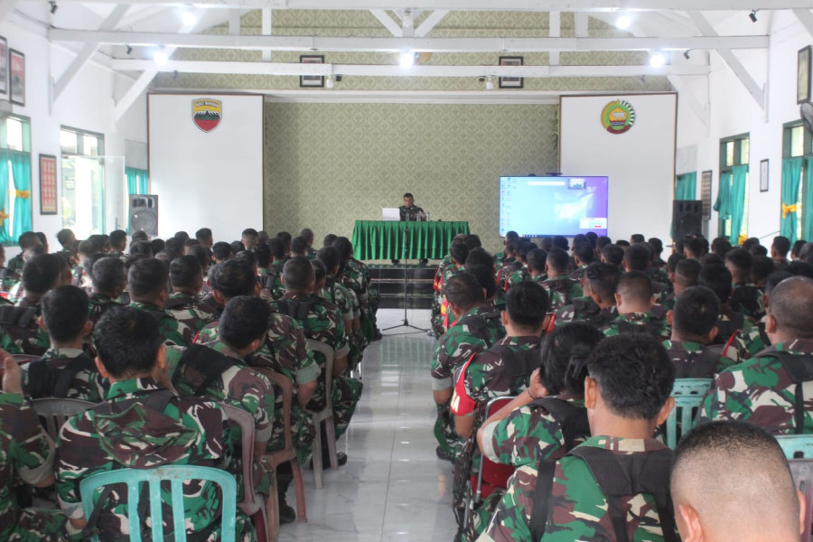 Tingkatkan Kedisiplinan dan Sikap Profesional, Dandim 0314/Inhil Ingatkan Prajurit