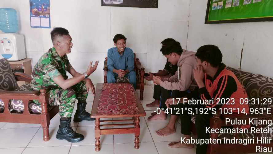 Komsos Tentang Bahaya Narkoba dan Kenakalan Remaja Bersama Kopda Bobi Ariyanto