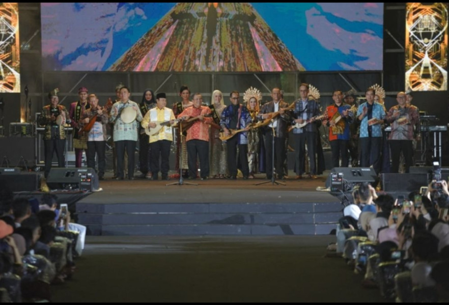 Gebyar Gernas BBI BBWI dan Lancang Kuning Carnival di Pekanbaru Berlangsung Meriah