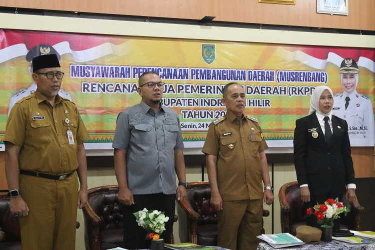 Ketua DPRD Inhil Hadiri Musrenbang RKPD Tahun 2026