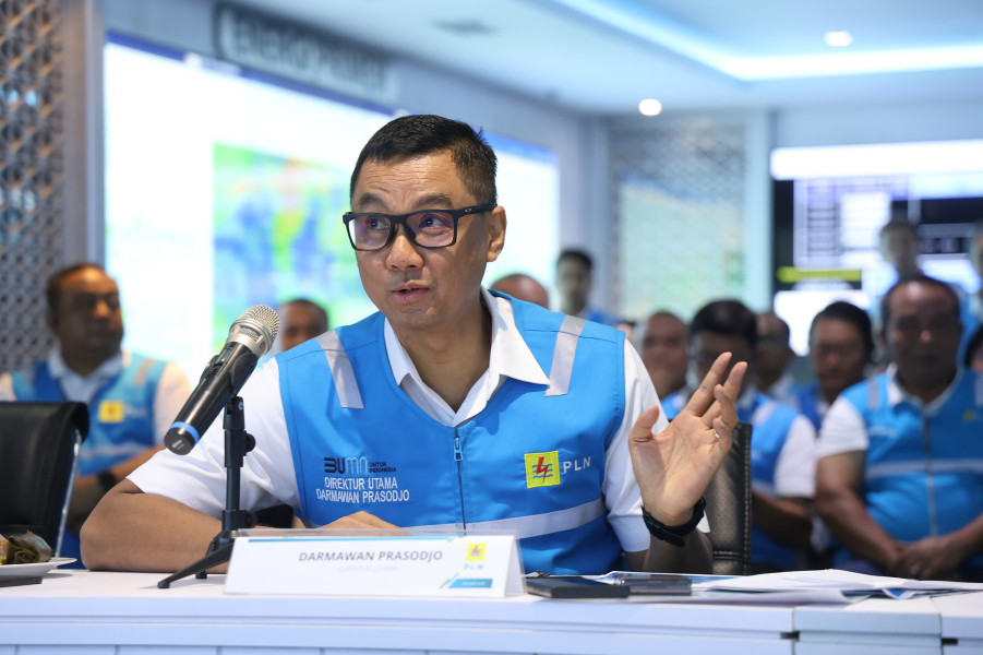 Direktur Utama PLN Pimpin Langsung Pengamanan Pasokan Listrik Dari Posko Nasional Siaga Pemilu PLN