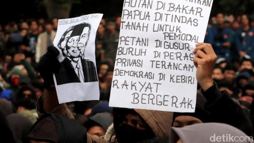 Mahasiswa Tetap Desak Jokowi Terbitkan Perppu KPK: RI Darurat Korupsi