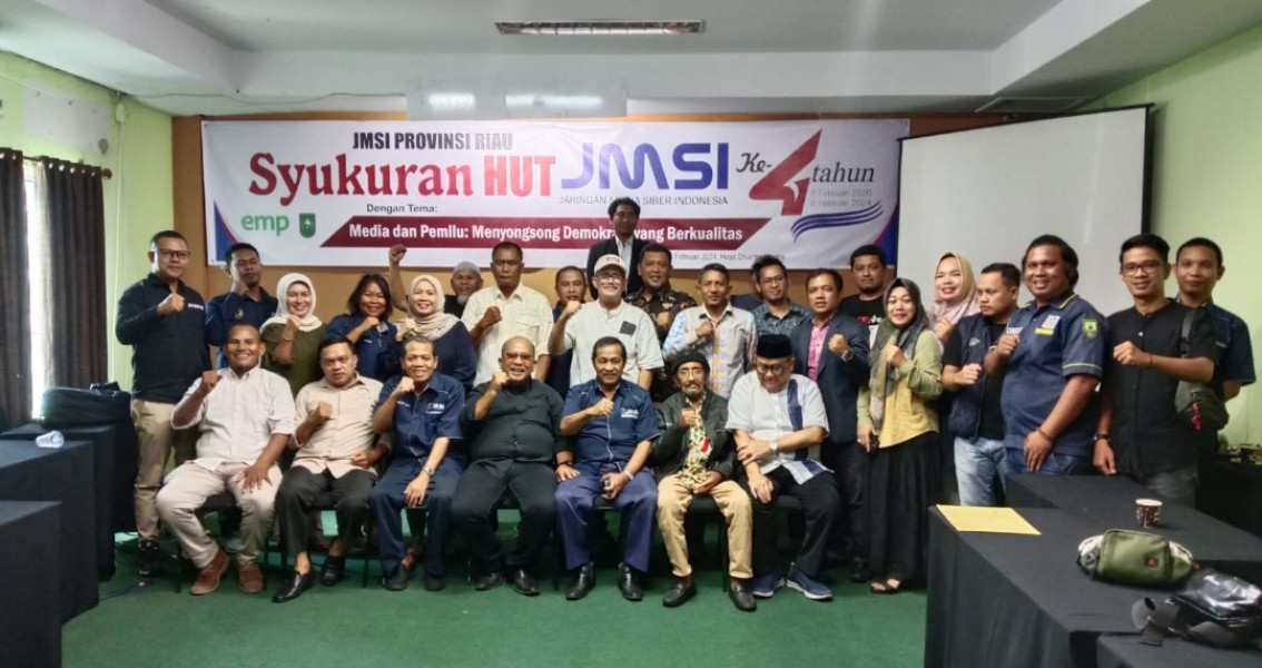 HUT ke-4, JMSI Riau Gelar Syukuran dan Doa Bersama