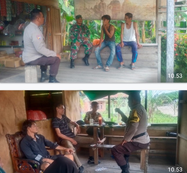 SINERGI BHBINKAMTIBMAS SAMBANGI WARGA BINAAN BHBINKAMTIBMAS BERI HIMBUAN KAMTIBMAS