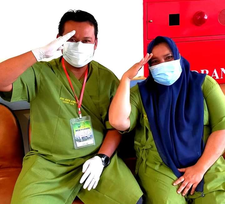 Kasmarni-Bagus Jalani Pemeriksaan Kesehatan di RSUD Arifin Achmad Pekanbaru
