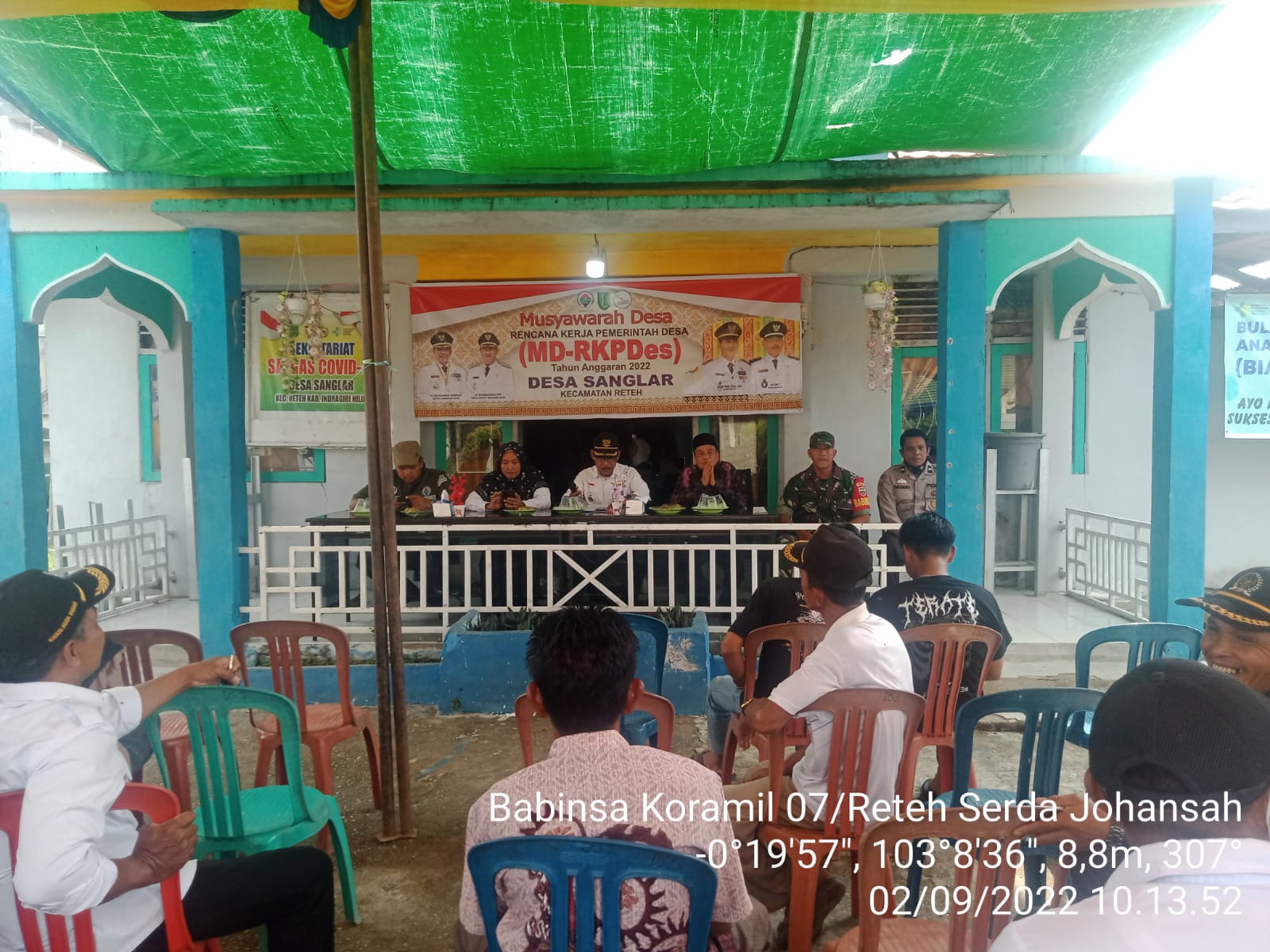 Musyawarah Desa Rencana Kerja Pemerintah Desa Bersama Danramil 07/Reteh